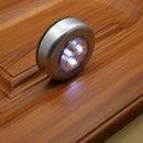 1Piece LED Touch Push On Off Light Wireless Night Light Energy Saving Lamp White