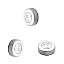 1Piece LED Touch Push On Off Light Wireless Night Light Energy Saving Lamp White
