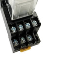 HH54P DIN Rail 24VDC Coil 4PDT 14P General Purpose Power Relay W PYF14A Base