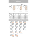 Gas Spring Struts Gas Lifter Furniture Support Door Stay Piston Hinge Silver