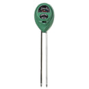 3 In 1 PH Garden Soil Tester LCD Temperature Moisture Sunlight Meter Round