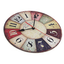 Retro Wood Wall Clock- perfect as a kitchen Clock,office clock ,home clock
