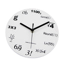 Equation Quartz Wall Clock- perfect as kitchen Clock,office clock,home clock