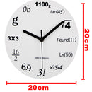 Equation Quartz Wall Clock- perfect as kitchen Clock,office clock,home clock