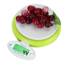 11lb/5KG Foldable Digital Kitchen Scale Multifunctional Food Scale with LCD Display