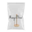 Toilet Paper Holder Bamboo Kitchen Bathroom Tissue Roll Towel Storage Stand, Anti Rust