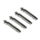 4Pcs Stainless Steel M6 Hex Nut Sleeve Anchor Expansion Bolt Screw Setscrew