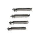 4Pcs Stainless Steel M6 Hex Nut Sleeve Anchor Expansion Bolt Screw Setscrew