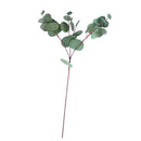 Single Branch Artificial Flower Green Silk Eucalyptus Leaves Flower Supplies