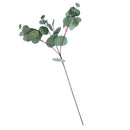Single Branch Artificial Flower Green Silk Eucalyptus Leaves Flower Supplies