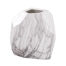 Modern Decoration White Ceramic Flower Vase Geometry Craft Creative Gift XL