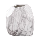 Modern Decoration White Ceramic Flower Vase Geometry Craft Creative Gift XL