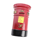 Retro Red Post Mail Pillar Box Coin Money Saving Piggy Bank Home Decor