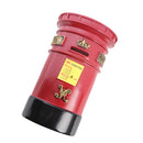 Retro Red Post Mail Pillar Box Coin Money Saving Piggy Bank Home Decor