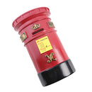 Retro Red Post Mail Pillar Box Coin Money Saving Piggy Bank Home Decor