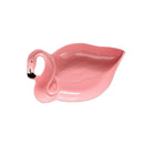Ceramic Trinkets Tray For Necklace Earrings Rings Candy Nut Dish Flamingo Shaped Storage Tray for Girls