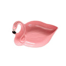Ceramic Trinkets Tray For Necklace Earrings Rings Candy Nut Dish Flamingo Shaped Storage Tray for Girls
