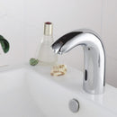 Alloy Automatic Sensor Sink Basin Faucet Hands Free Touchless Auto Single Cold Water Tap