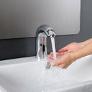 Alloy Automatic Sensor Sink Basin Faucet Hands Free Touchless Auto Single Cold Water Tap