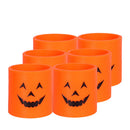 Smile Face Pumpkin Lamp LED Flameless Tealight Candle Wedding Party Decor