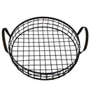 Nordic Black Iron Wire Bananas Apples Fruit Storage Basket, Food Serving Bowl, Bread Snacks Holder Bowl perfect for Tea Party, Wedding, Birthday, Holidays Party Supplies