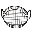 Nordic Black Iron Wire Bananas Apples Fruit Storage Basket, Food Serving Bowl, Bread Snacks Holder Bowl perfect for Tea Party, Wedding, Birthday, Holidays Party Supplies