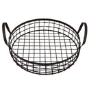 Nordic Black Iron Wire Bananas Apples Fruit Storage Basket, Food Serving Bowl, Bread Snacks Holder Bowl perfect for Tea Party, Wedding, Birthday, Holidays Party Supplies