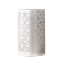 Borosilicate Glass Flower Vase Flower Arrangement Flowerpot Art Craft Silver