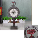 Valves Pipes Faucet Metal Industrial Clock Garage Artwork Office Home Desk Table Decor