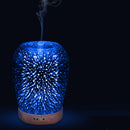 3D Ultrasonic Air Humidifier Essential Oil Aroma Diffuser Sprayer EU
