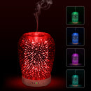 3D Ultrasonic Air Humidifier Essential Oil Aroma Diffuser Sprayer EU