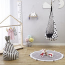Strong Canvas Indoor Swing Hanging Hammock Chair Swing Seat for Children Kid, Birthday Gifts
