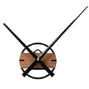 Modern Wooden Mute Non Ticking Quartz Wall Clock DIY Home Wall Decorative