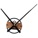 Modern Wooden Mute Non Ticking Quartz Wall Clock DIY Home Wall Decorative