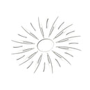 Set Acrylic 3D SUN Mirror Wall Sticker Wall Decal Art Decor DIY Silver
