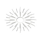 Set Acrylic 3D SUN Mirror Wall Sticker Wall Decal Art Decor DIY Silver