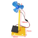 Solar Generator Fan DC Motor Fan Student Solar Display Project DIY Kits Kids Children Toy