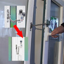 Solid Metal Chain Lock Door Window Sash Lock Latch Child Safety