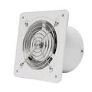100mm 4inch 25W Wall Mounted Mini Inline Duct Fan Booster Vent Fan with Stainless Steel Blade