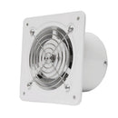 100mm 4inch 25W Wall Mounted Mini Inline Duct Fan Booster Vent Fan with Stainless Steel Blade