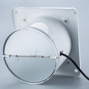 100mm 4inch 25W Wall Mounted Mini Inline Duct Fan Booster Vent Fan with Stainless Steel Blade