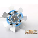 4'' 100mm 20W Inline Duct Booster Fan Ventilation Exhaust Air Blower For Bathroom Garage