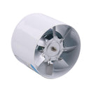 4'' 100mm 20W Inline Duct Booster Fan Ventilation Exhaust Air Blower For Bathroom Garage