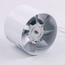 4'' 100mm 20W Inline Duct Booster Fan Ventilation Exhaust Air Blower For Bathroom Garage