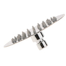 Rain Shower Head High Pressure Shower Sprinker Sprayer Head 15cm Round