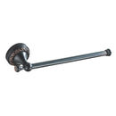 Brass Towel Holder Rail Bar Hanger for Bathroom Kitchen Wall Mount, Black