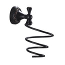 Bathroom Salon Wall Mount Hair Dryer Spiral Holder Rack Storage Organizer