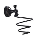 Bathroom Salon Wall Mount Hair Dryer Spiral Holder Rack Storage Organizer