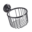 Bathroom Shelf Shower Rack Organizer Storage Wall Basket Paper Roll Holder