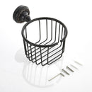 Bathroom Shelf Shower Rack Organizer Storage Wall Basket Paper Roll Holder